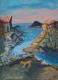 Hund auf La Palma -  borgia - Acryl auf Leinwand - Sonstiges-Hunde-Tiere-Meer-Himmel - 