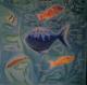 Fish in the see -  S. Stern - Acryl auf Leinwand - Sonstiges-See - 