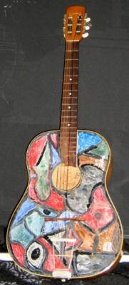 Colourful guitar -  One Love -  auf  - Array - 