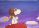 Snoopy das Fliegerass -  R.Lechner - Acryl auf Leinwand - Sonstiges - 