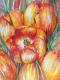 Gelbe Tulpen - Wolfgang Archibald Nagl - Aquarell auf Pappe - Sonstiges - 