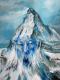 Der Geist des Matterhorns - Wolfgang Archibald Nagl - Acryl auf Pappe - Sonstiges - 