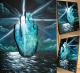 3D Guiding Light - Felix Fratila - Acryl auf Leinwand - Fantastisch-Natur - Surrealismus