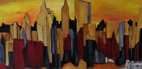 yellow sky - ingeborg zinn -  auf  - Array - 