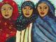 THREE WOMEN FROM AFRIKA - Susanne Rade - Acryl auf Leinwand - Portrait - GegenstÃ¤ndlich