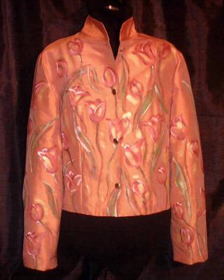 Tulpenjacke orange - Annette Büttner - Annette Büttner -  auf Array - Array - 