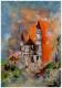 Schloss Neuschwanstein (2008) - Werner Meier - Aquarell auf Papier - Stadtansichten-Sonstiges - 