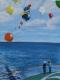 Fantasia Musicale - Ingrid RÃ¶hrl - Acryl auf Leinwand - Fantastisch-Menschen-Himmel-Meer-Freude - 