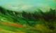 paesaggio astratto - Ulrike SallÃ³s-Sohns - Acryl auf Leinwand - Abstrakt-Berge-Himmel-Wald-Wiese-Wolken - 