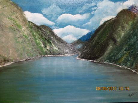 River Cutting the Mountains - Rohini Yalakkishettar - Array auf - Array - Array River Cutting the Mountains - Rohini Yalakkishettar - Array auf - Array - Array