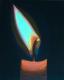 Candle light - Eduard Kyrsanov - Acryl auf Leinwand - Feuer - 