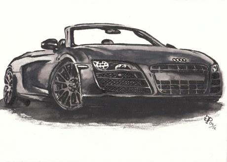 Audi R8 Spyder  - Gin ARTS - Array auf  -  - 