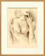 Aphrodite der Moderne - Marita Zacharias - Pastell auf Karton - weiblich-Frauen-Liebe - Figuration-GegenstÃ¤ndlich-Realismus