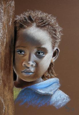 Ethiopian Child - Renate Dohr - Array auf Array - Array - Array