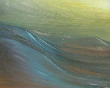 Hügel vor Zitronenhimmel - Jörg Büttner - Array auf Array - Array - Hügel vor Zitronenhimmel - Jörg Büttner - Array auf Array - Array -