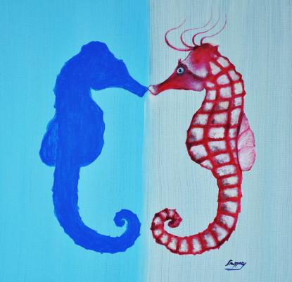 ´ Seepferdinand 02 ´ - Chris KSpricker - Array auf Array - Array - Array ´ Seepferdinand 02 ´ - Chris KSpricker - Array auf Array - Array - Array