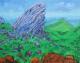 Magic Island La Gomera VIII - Bodhi Bharta - Acryl-Ãl auf Leinwand - Reisen-Mystik-Natur - 