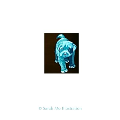 Labrador - Sarah Mo Illustration -  auf  - Array - 