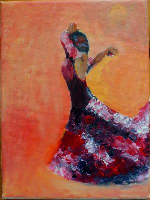 Flamenco Dancer 2 - Magdalena Kukla - Array auf  -  - Array