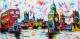 London - Nico  Fischer - Acryl auf Leinwand - Natur - 