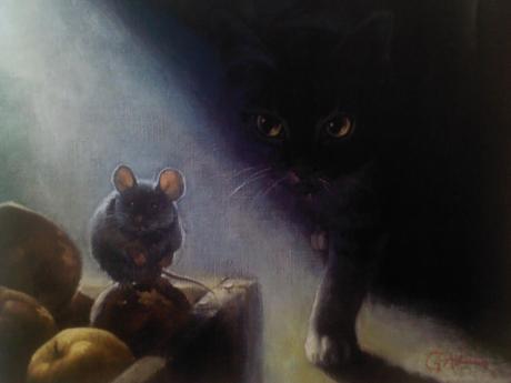 Katze und Maus - Admir Gabela - Array auf  -  - 